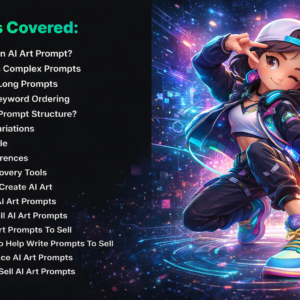 Mastering AI Art Prompts: A Complete Guide To Writing & Selling PLR &MRR