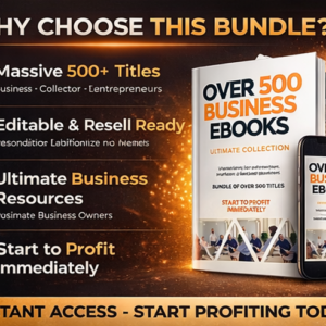 500+ Premium Business PLR eBooks Bundle + Free Email Pack