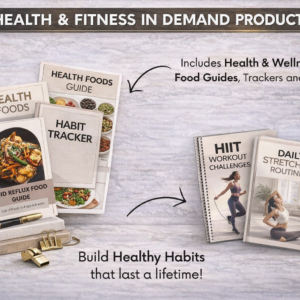DFY Health & Fitness PLR Bundle – Ebooks & Planners Ready to Resell