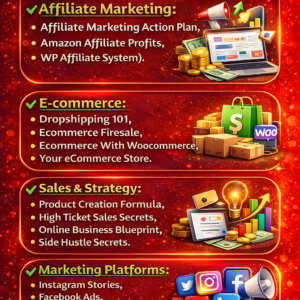 1000+ Business, Marketing & AI Courses Bundle (PLR/MRR)