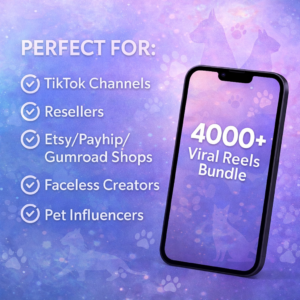4000+ Animal Videos for Content Creators – PLR and MRR License Included