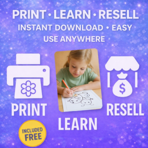10K+ Coloring Pages for Kids – Printable Activity Sheets with Resell Rights