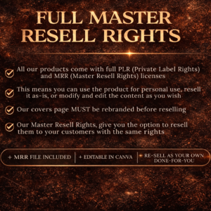 PLR Passive Income eBooks with Master Resell Rights