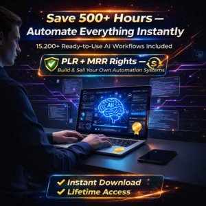 15,200+ N8N AI Automations | Done-for-You Workflows Mega Bundle (PLR/MRR)
