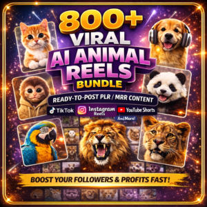 800+ AI Animal Reels in HD