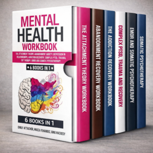 6-in-1 Mental Health Workbook – Attachment & Anxiety Guide