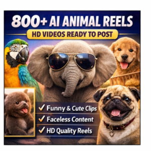 800+ AI Animal Reels in HD
