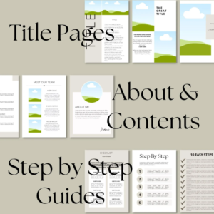 150 Canva eBook & Course Workbook Templates