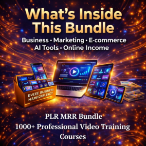 900+ Premium Business Video Courses (PLR/MRR)
